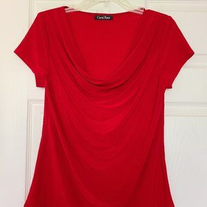 Red Essential Top! Size M